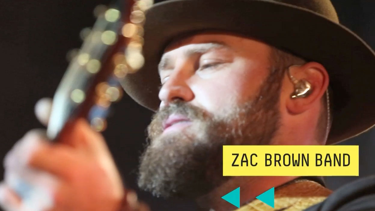 Zac Brown Band video grapic